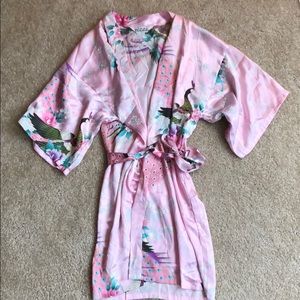 Super soft short robe
